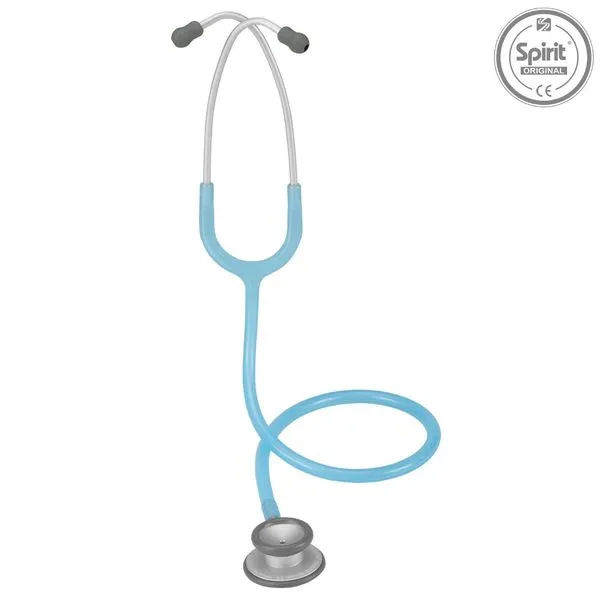 Estetoscópio Pro-Lite Adulto Azul Claro Perolizado Spirit