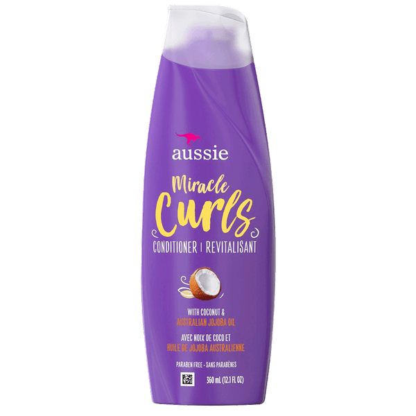 Aussie Miracle Curls Coconut & Australian Jojoba Oil - Condicionador Revitalisante 360ml 360ml
