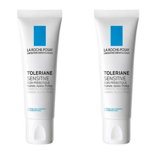 Kit com 2 Unidades de Toleriane Hidratante Facial La Roche Posay Sensitive 40ml