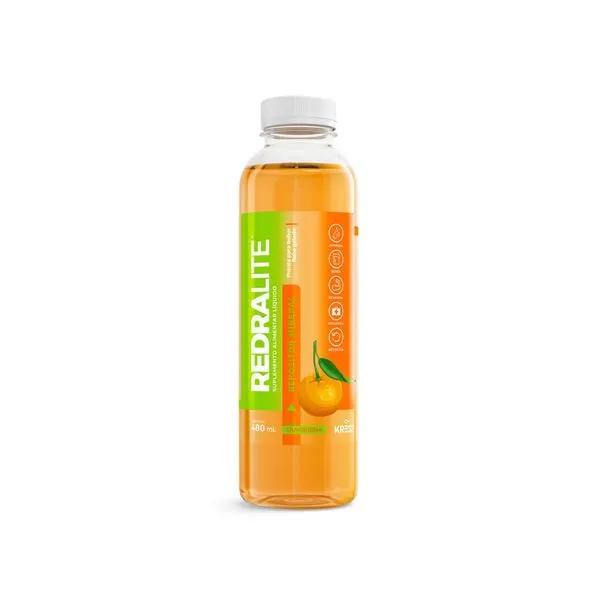 Redralite Sabor Tangerina Suplemento Repositor de Eletrólitos Kress 480 ml