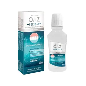 Kit com 3 Unidades de Oaz Enxaguante Bucal Perioaz 250ml