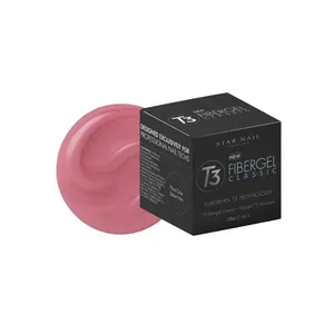 Gel Fibra Cuccio T3 Fibergel Baby Pink Estruturação 28 g