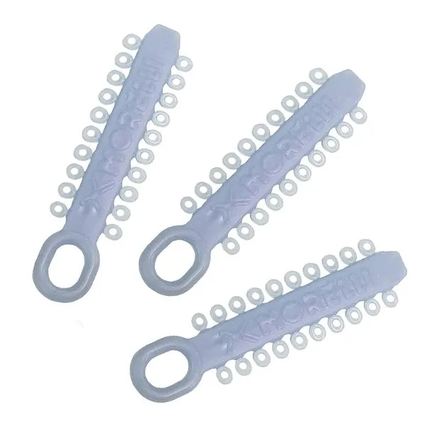 Elástico de Ligadura Modular com Antimicrobiano Morelli Pearl-Blue