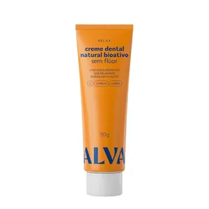 Alva Relax Canela e Limão - Pasta de Dente 90g 90g