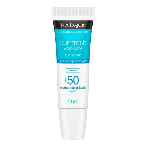 Protetor Solar Facial Neutrogena Sun Fresh Hydro Boost FPS50 40ml