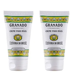 Kit com 2 Unidades de Creme para Mãos Castanha do Brasil Granado Terrapeutics Bisnaga 50ml