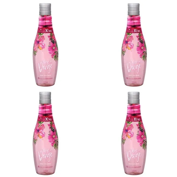 Kit c/4 Unidades de Desodorante Colônia Xero De Dengo 225ml