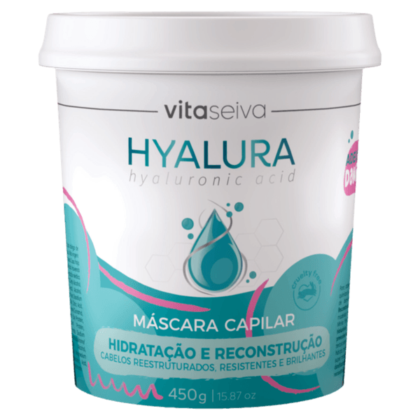 Máscara Capilar Vita Seiva Hyalura Hidratação e Reconstrução 450g
