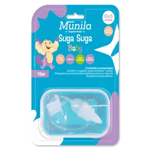 Sugador Nasal Munila Baby Suga Suga Baby 0 a 5 Anos 1 Unidade