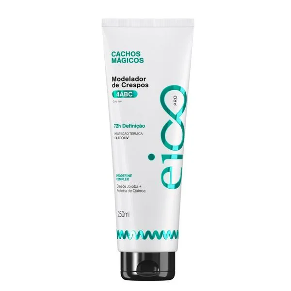 Modelador de Crespos Eico Pro Cachos Mágicos 4ABC 250ml