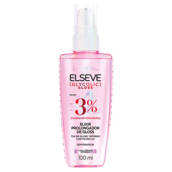 Elixir Capilar Prolongador L’Oréal Paris Elseve Glycolic Gloss 100ml