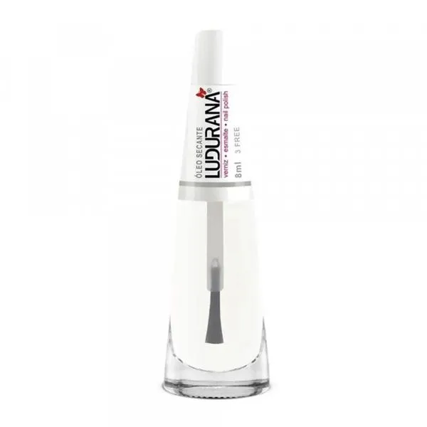 Esmalte Tratamento Base Óleo Secante 8ml Ludurana