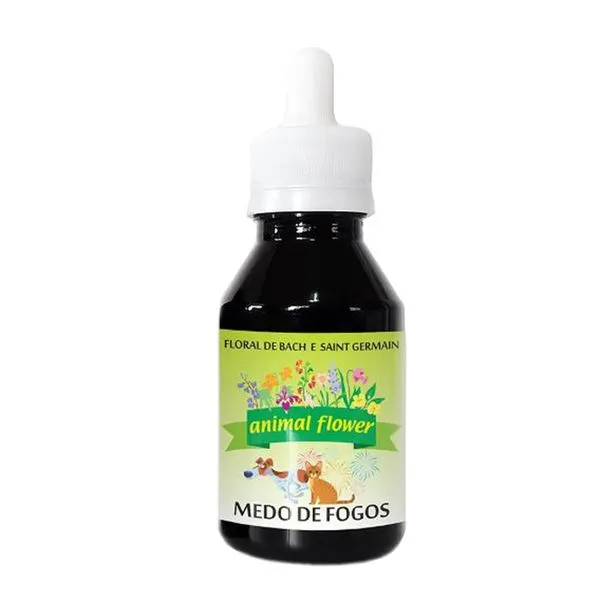 Floral Gotas Medo de Fogos Animal Flower 30ml