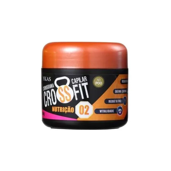 Máscara Ykas Crossfit Cronograma Capilar Nutrição 100 g
