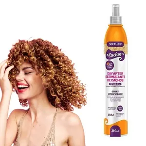 Definir Cachos Cabelo Crespo Ondulados Day After Estimulante