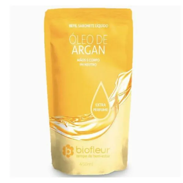 Biofleur Sab Refil 450ml Oleo Argan