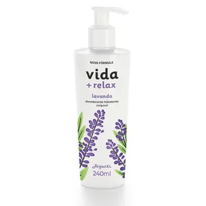 Desodorante Hidratante Corporal Vida + Relax Lavanda Jequiti 240 ml