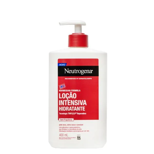 Loção Hidratante Corporal Neutrogena Norwegian Formula Pele Seca a Extra Seca 400ml 400ml