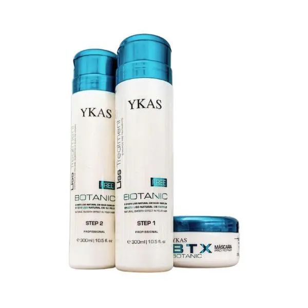 Kit Ykas Orgânico Formol Free 2x300ml+ Máscara Orgânico