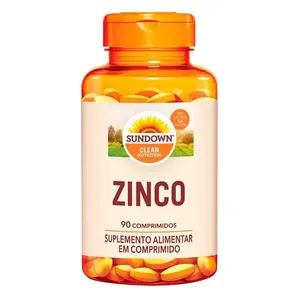 Suplemento Alimentar Sundown Zinco 7mg 90 Cápsulas