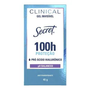 Desodorante Secret Clinical Gel 100h De Proteção 45g