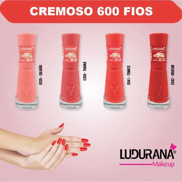 Esmalte Ludurana 600 Fios 7,5ml Castanho