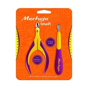 Kit Alicate e Espátula Para Cutículas Merheje Touch
