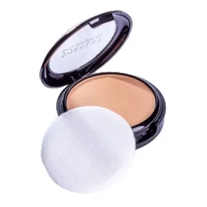 Pó Compacto Facial Hipoalergênico Eclat Cor 03 Bege Escuro Alergoshop 9g Bege Bege