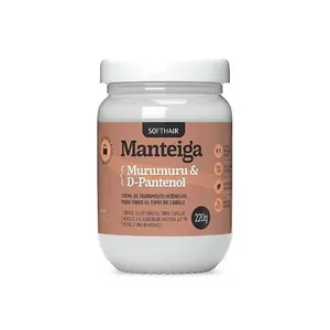 Máscara Murumuru Softhair Com D Pantenol Manteiga Capilar
