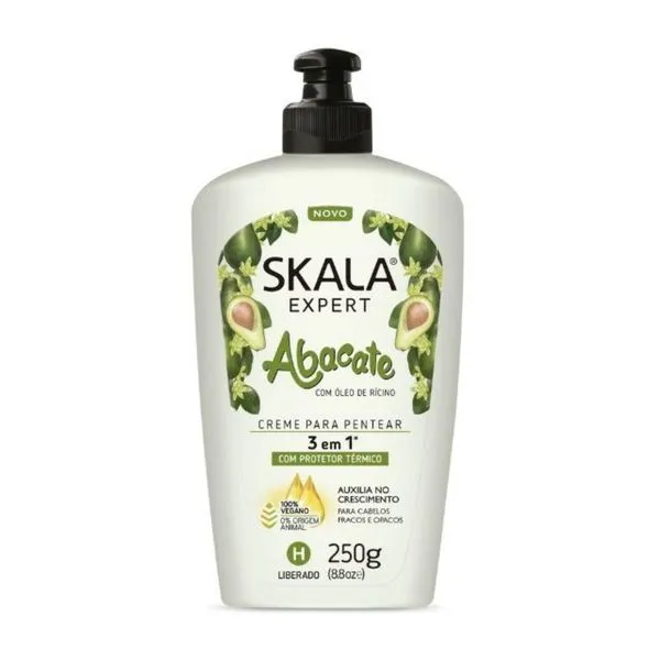 Creme Para Pentear Skala 250g Abacate