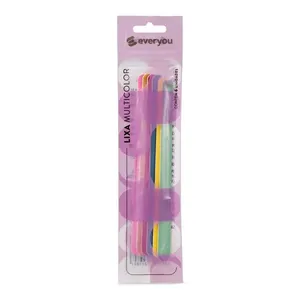 Lixa de Unha Ever You Multi Color 6 Unidades