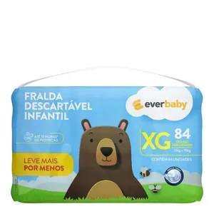 Fralda Ever Baby XG 84 Unidades