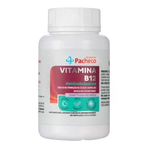 Vitamina B12 Drogarias Pacheco 60 Comprimidos Mastigavéis
