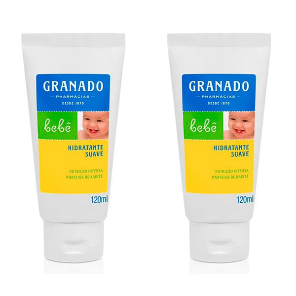 Kit com 2 Unidades de Loção Hidratante Infantil Granado Bebê Lavanda com 120ml