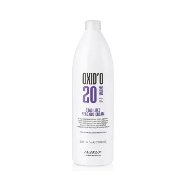 Agua Oxigenada Alfaparf Oxid'o 6% 20 volumes 1 Litro