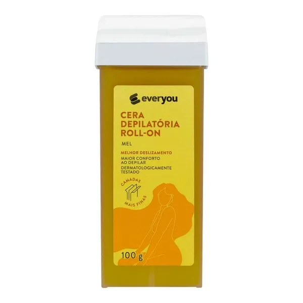 Cera Depilatória Roll-On Mel Ever You 100g Refil