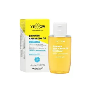 Yellow Hydra Care Shimmer Hair Body Oil Nutrição 100 ml