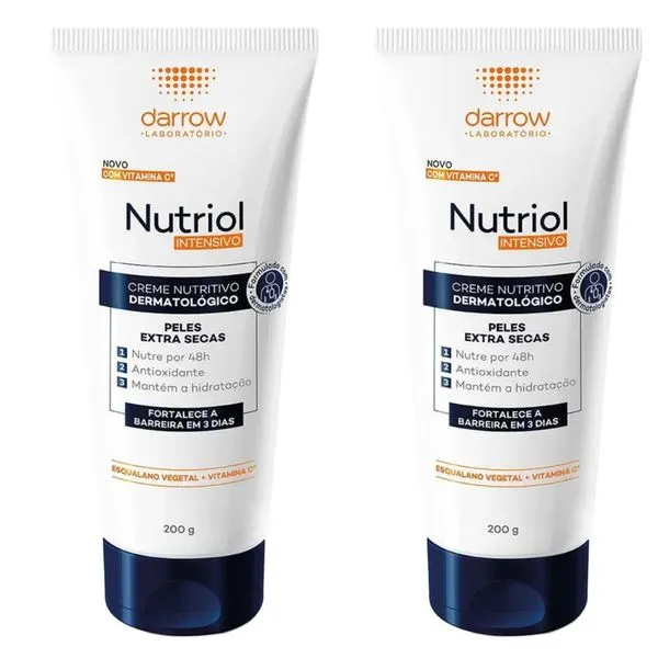 Kit com 2 Unidades de Nutriol Creme Intensivo 200g