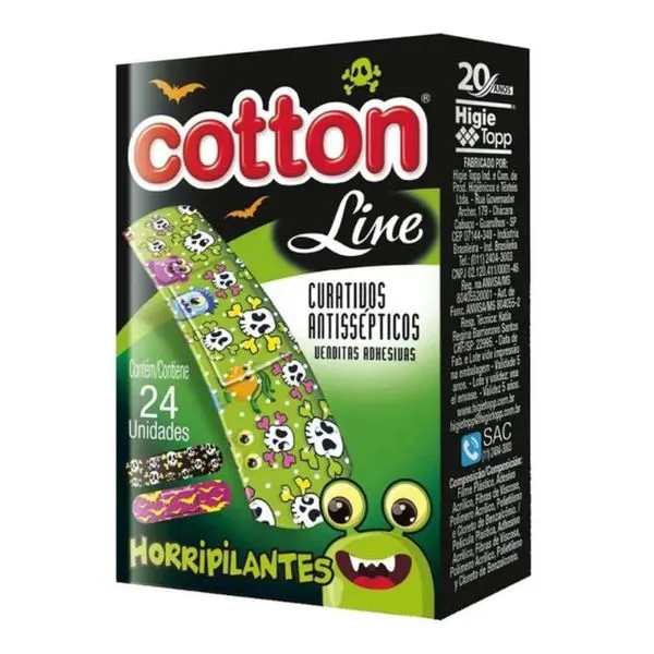 Curativo Cotton Antis Horripilante