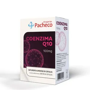 Coenzima Q10 100mg Drogaria Pacheco 60 Comprimidos