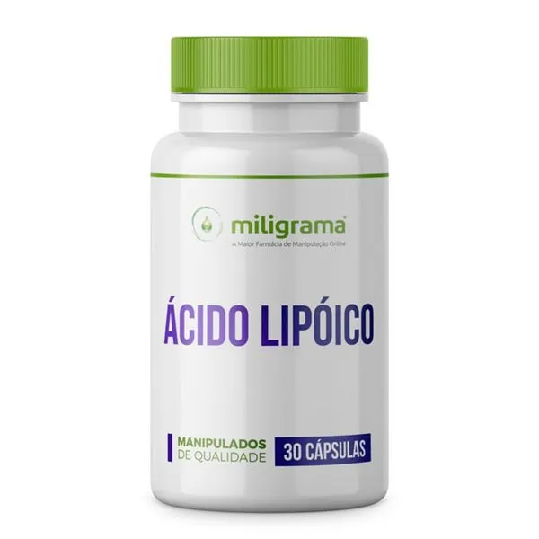 Ácido Lipóico 500 mg 30 Cápsulas Ácido Lipóico 500 mg 30 Cápsulas 60 Doses