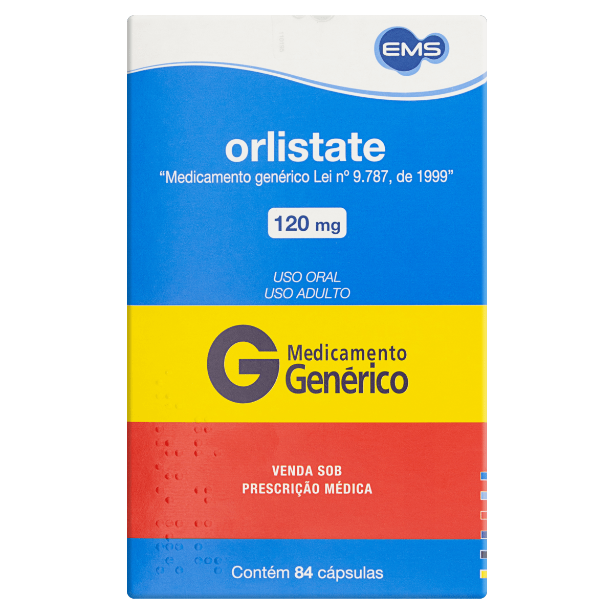 Orlistate 120mg 84 Cápsulas (G)