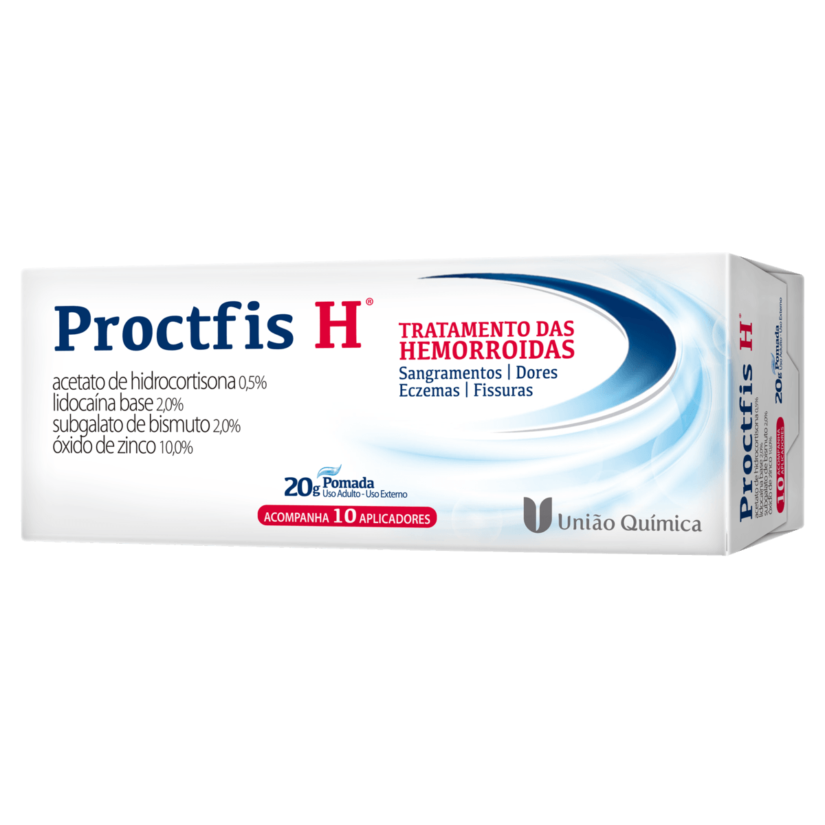 Proctfis H Pomada 20g C/10 Aplicadoric