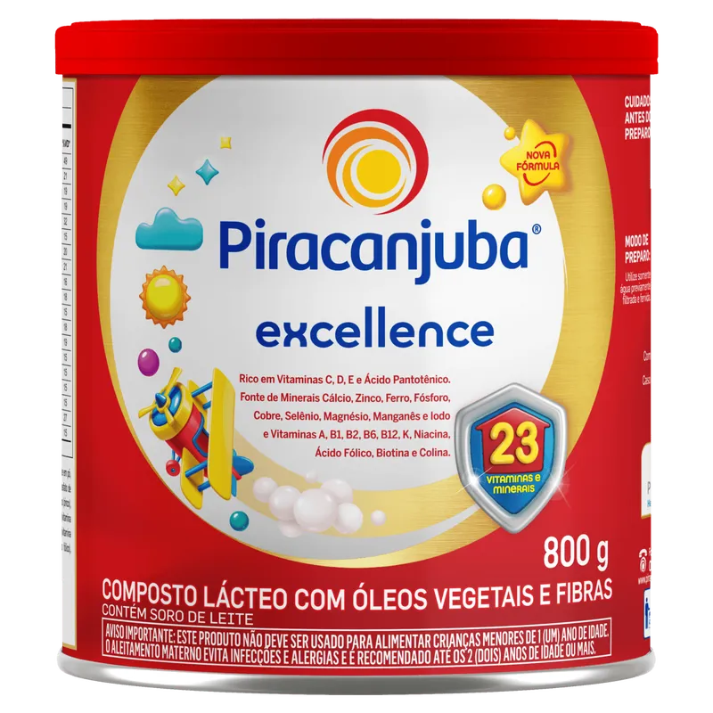 Composto Lácteo Piracanjuba Excellence 800g Lata
