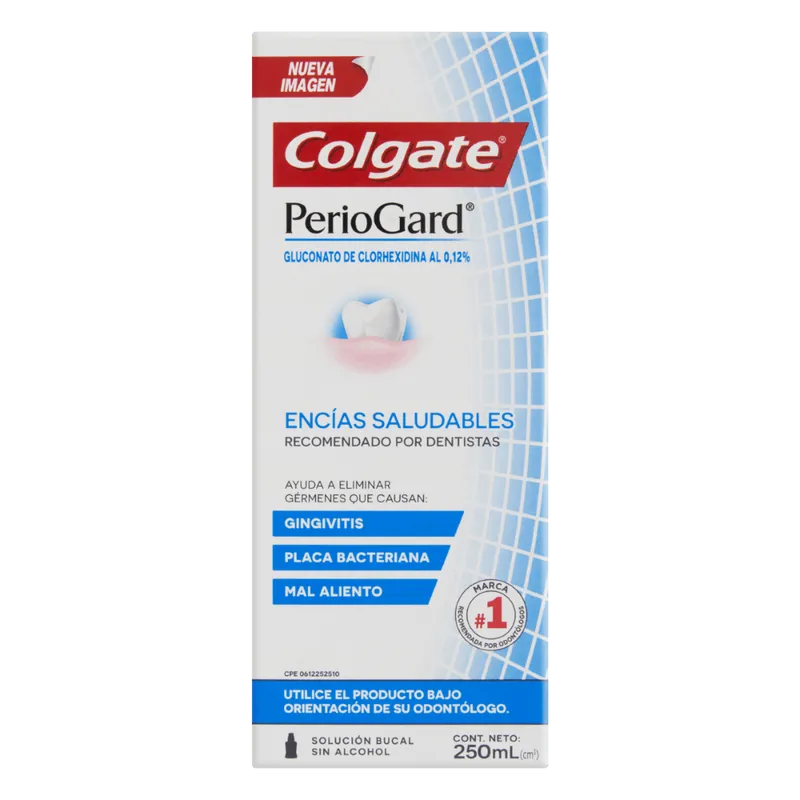 Enxaguante Bucal Zero Álcool Colgate PerioGard Gengiva Saudável - 250ml
