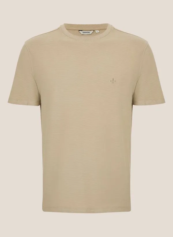 Camiseta Maquinetada Listras Relevo Dudalina Masculina M