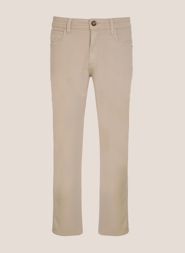 Calça Slim Fit Sarja Moletom Dudalina Masculina 40