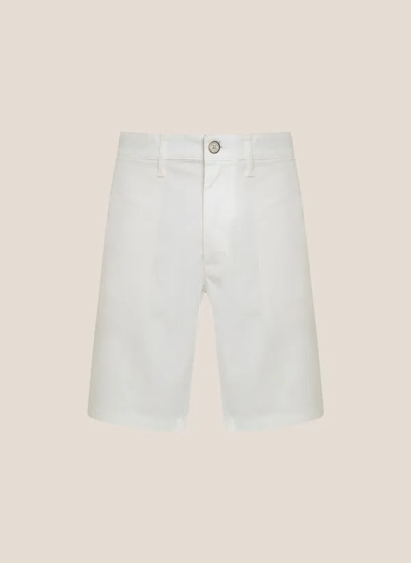 Bermuda Sarja Slim Fit Listras Dudalina Masculina 50