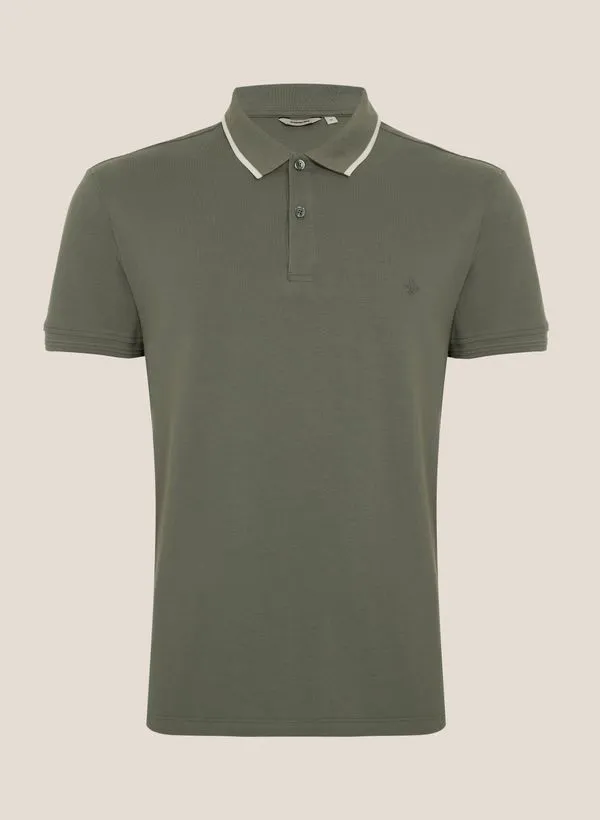 Polo Frisos Logo Relevo Dudalina Masculina GG