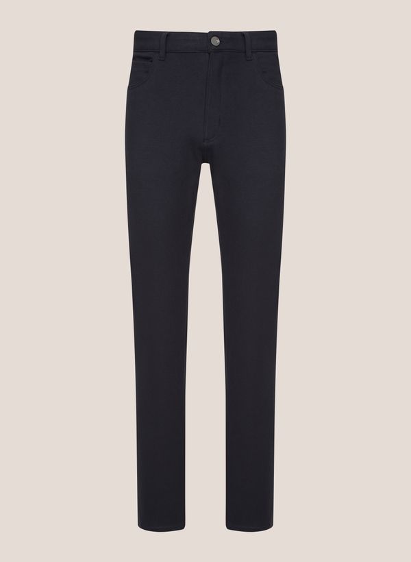 Calça Slim Fit Sarja Moletom Dudalina Masculina 50